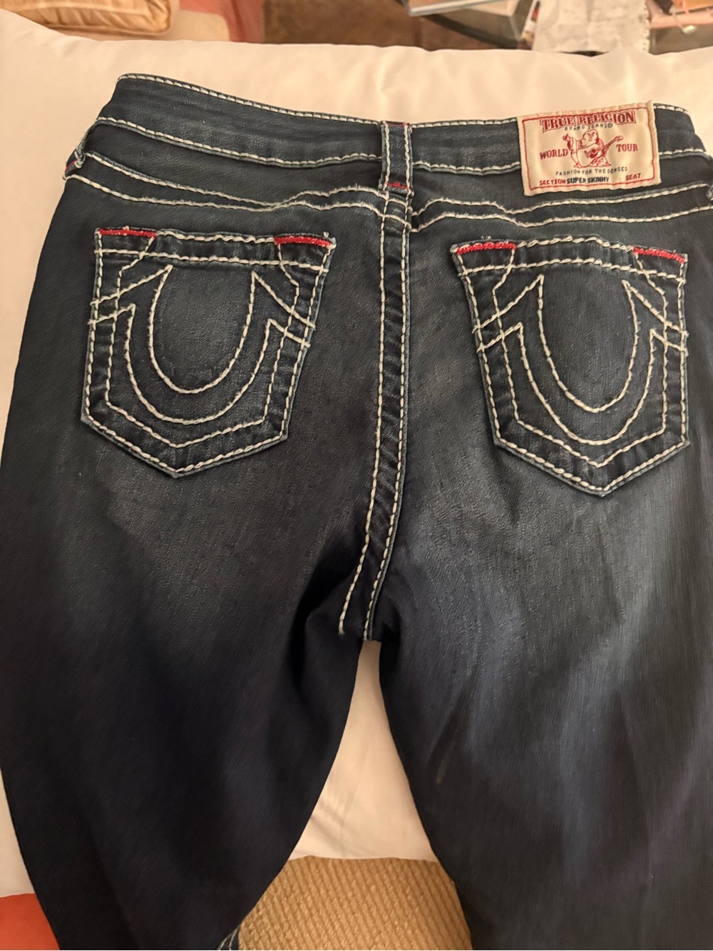 True Religion Women’s Dark Blue Denim Jeans